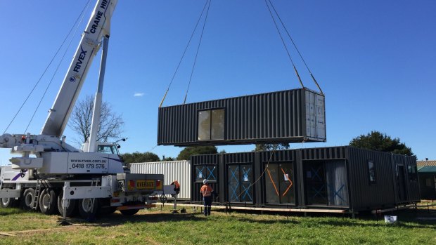 A shipping container can cost from $1500 to $6000.
