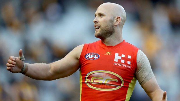 Gold Coast's Gary Ablett will have to delay his 300th game. 