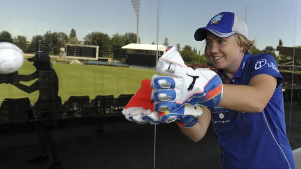 ACT Meteors wicketkeeper Rebecca Maher played a key role in her side's two-wicket win against Western Australia on Saturday.