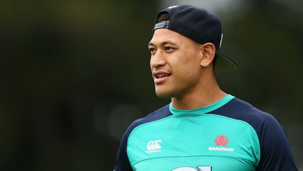 Hunger: Israel Folau has had to work on his mental approach to rugby union.