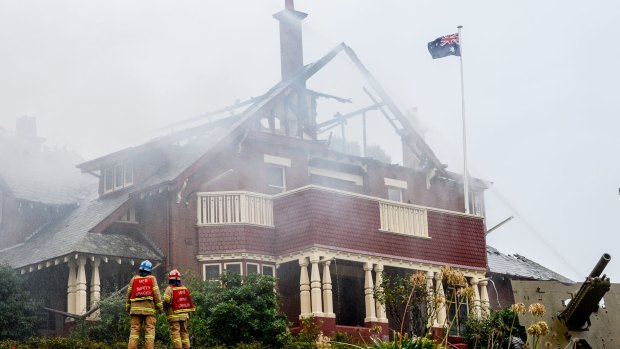 Fire has gutted the Ivanhoe RSL