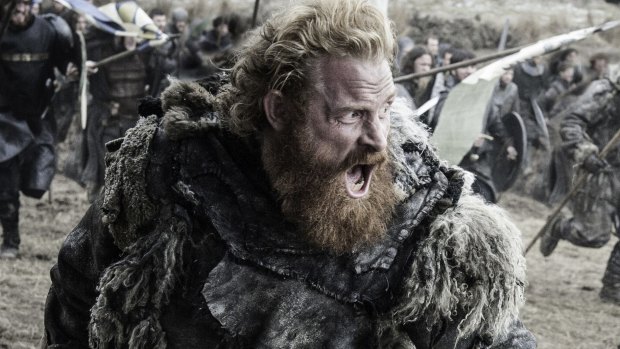 Tormund Giantsbane fighting against Ramsay Bolton's overwhelming forces