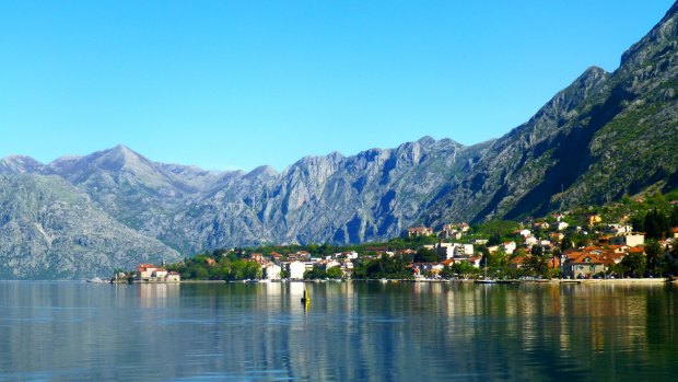 The bay of Kotor, Montenegro.