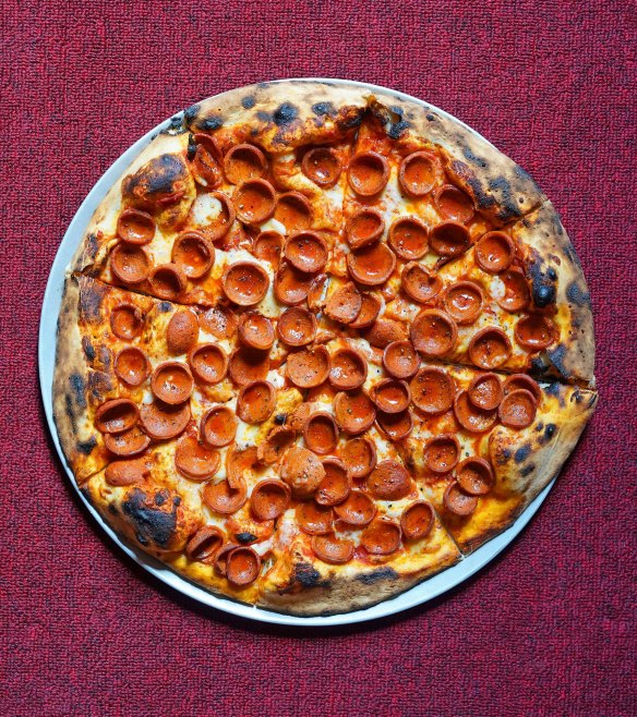 The pepperoni pizza from Leonardo's Pizza is back on the cards.