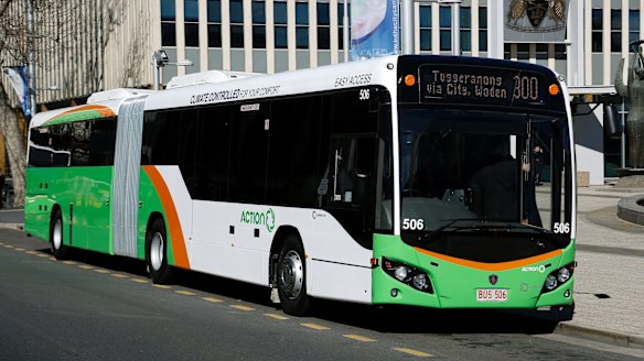 A public bus service to Canberra Airport will begin on March 20.
