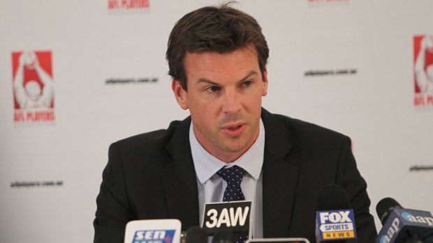 Support available: The AFLPA's Ian Prendergast says players were being contacted "to make sure they're taking the injury seriously''.