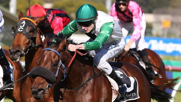Right move: The decision to use Koby Jennings on Kiseki Dane paid off handsomely at Rosehill.