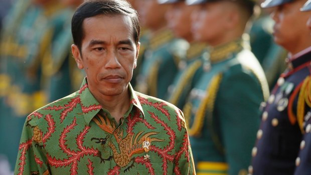 Pressure: Indonesian President Joko Widodo.