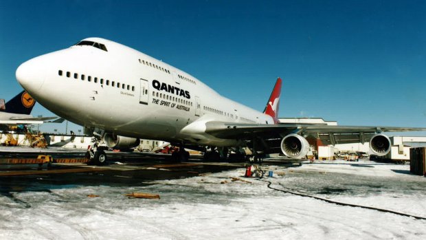 Wollongong bound: City of Canberra set a record in 1989 for flying non-stop from London to Sydney. 