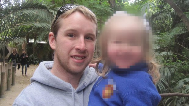 Shaun Oliver, 32, drowned while trying to rescue a child from rough waters at a NSW beach on Sunday.