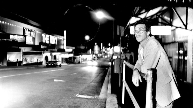 Phil Dickie, pictured in Fortitude Valley in 1987.