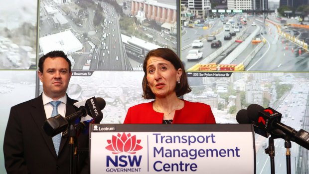 Premier Gladys Berejiklian and WestConnex Minister Stuart Ayres announced the rebate last month.