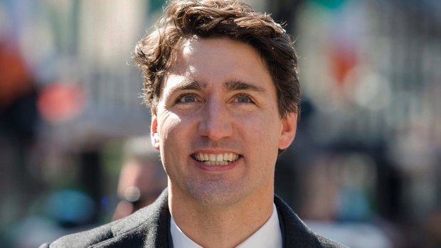 Justin Trudeau joined in on the April Fool's Day fun with a jab at Matthew Perry. 