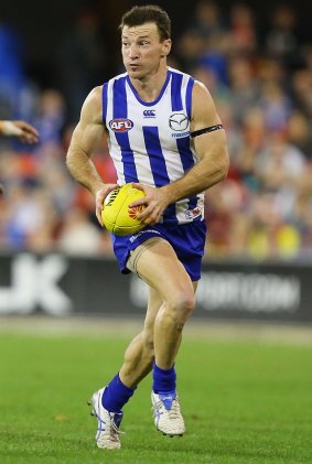 Kangaroo Brent Harvey is about to join the 400 club.