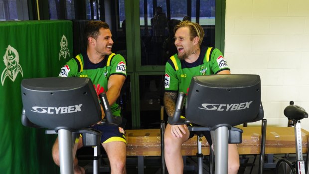 Aidan Sezer and Blake Austin are tipped to form a dynamic halves partnership.