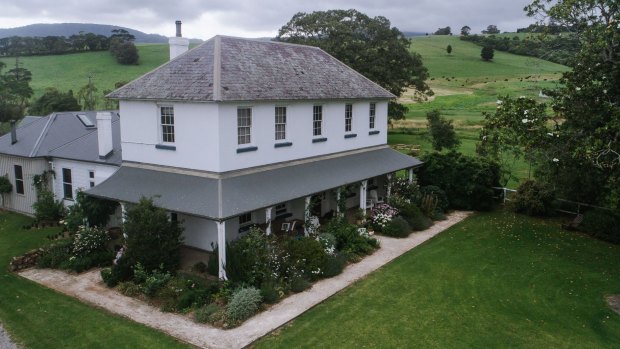 Five hectares: The property was once a dairy farm.