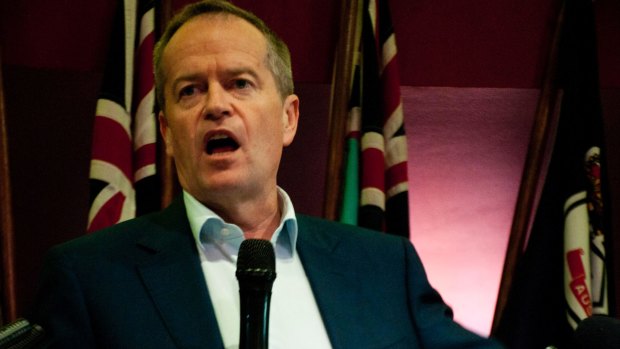 Mr Shorten said his party would stand up for workers such as Selina Young.