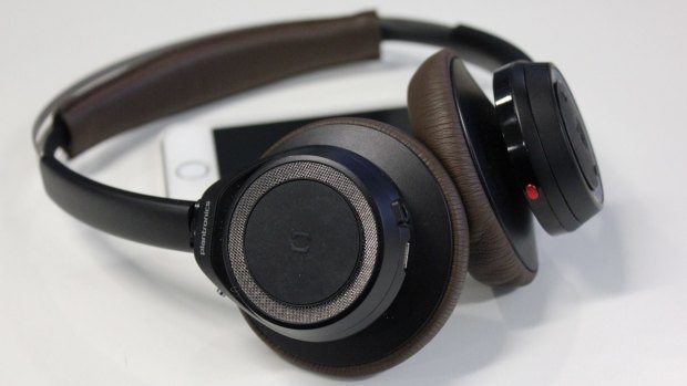 Plantronics' BackBeat SENSE headphones.