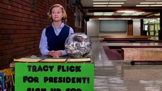 Tracy Flick, ruling her world.