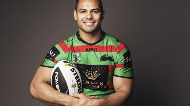 Long way from home: former Rabbitoh Ben Te'o.