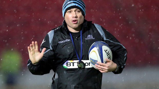 Inside man: Matt Taylor, during his time with Glasgow Warriors.