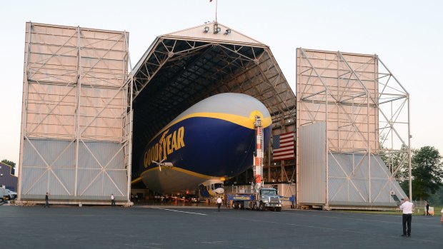 Only 128 people are qualified to fly airships in the US, according to the Federal Aviation Administration.