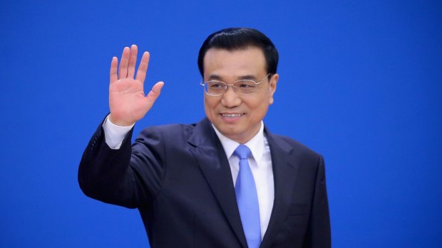 Chinese Premier Li Keqiang: "The current international market's continued downturn puts great pressure on China's economy."