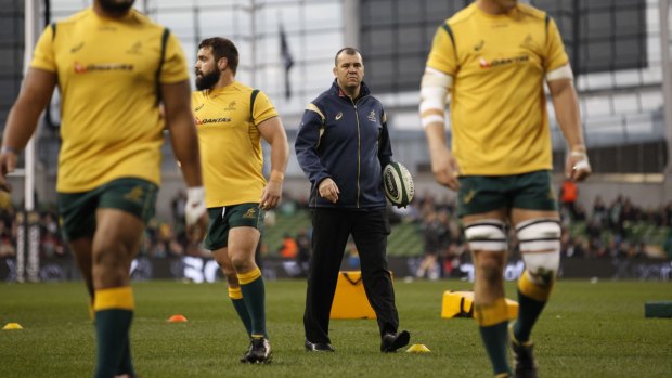 "If I'm not holding my nerve then no one's going to": Michael Cheika.