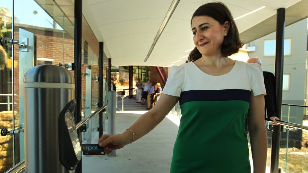 Too soon: Gladys Berejiklian has pushed ahead with scrapping selected paper public transport tickets in favour of the Opal smartcard.