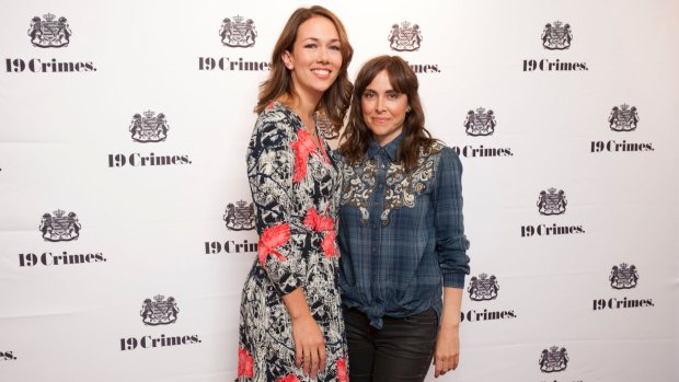 <i>Berlin Syndrome</i> producer Polly Stanford and <i>Fun Mom Dinner</i> director Alethea Jones at the Australians in Film Sundance event in Los Angeles.