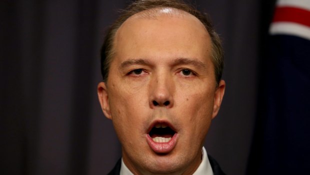 Immigration Minister Peter Dutton