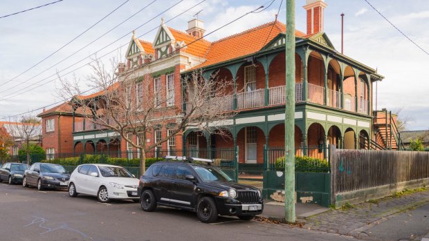 The boutique 1870s building with six apartments at 2 Mozart Street, St Kilda,  sold for $4,755,000.