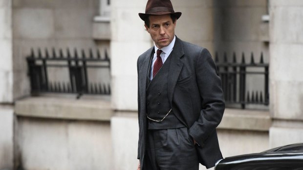 Hugh Grant as Jeremy Thorpe in A Very English Scandal.
