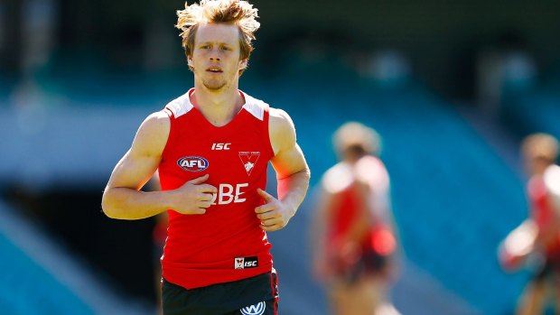 Repaying the faith: Callum Mills looked focused at the SCG this week.