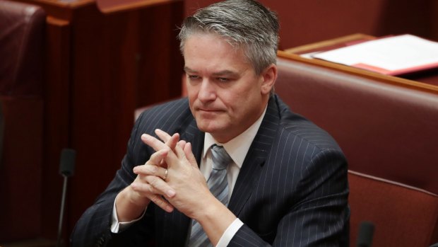 Acting Special Minister of State Mathias Cormann