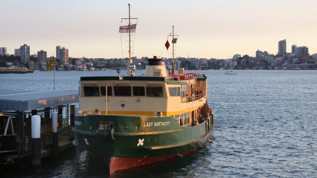 The Lady Northcott's regular run has been from Circular Quay to Taronga Zoo.