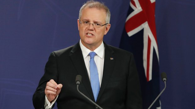 Treasurer Scott Morrison has championed "open banking" as a way to enhance competition.