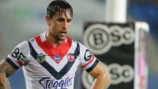 Expendable: Mitchell Pearce may be sacrificed to make way for Cooper Cronk at Bondi.