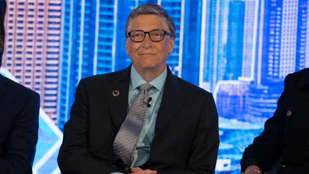 Bill Gates, co-founder of the Bill and Melinda Gates Foundation, in New York for meetings on the side of the UN General Assembly.