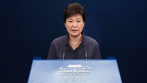 South Korea's President Park Geun-Hye apologised for the the scandal surrounding her friend and confidante.