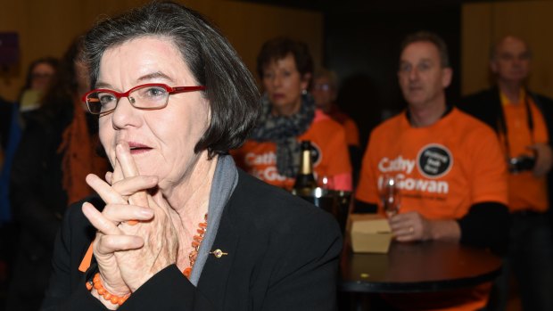 Independent MP Cathy McGowan.