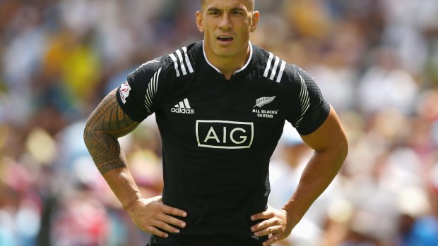 Speaking out: Sonny Bill Williams.