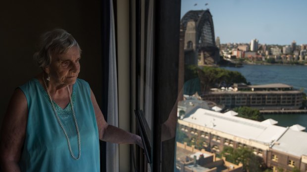 Maya Demetriou, 89, has been a tenant in the Sirius building since 2008.