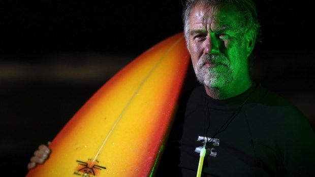 Helmut Igel  is among a small subculture of surfers who dot coastlines from San Diego to Sydney after sunset.