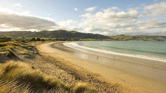 Apollo Bay's beach is one of many in Victoria that is disappearing due to erosion.