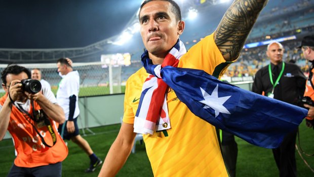 Future uncertain: Tim Cahill may quit the A-League to boost World Cup hopes.