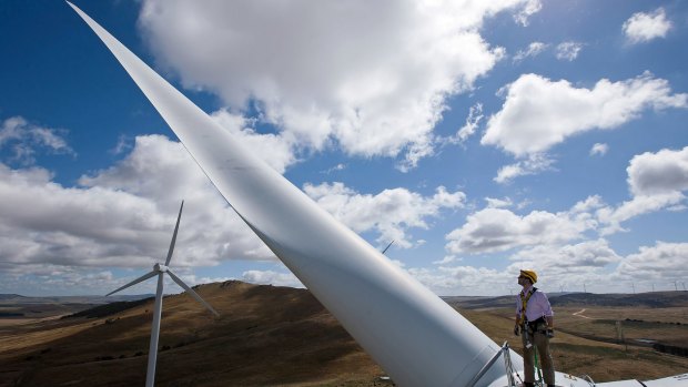 Santander to sell its only Australian wind farm as the renewable energy sector crisis deepens.