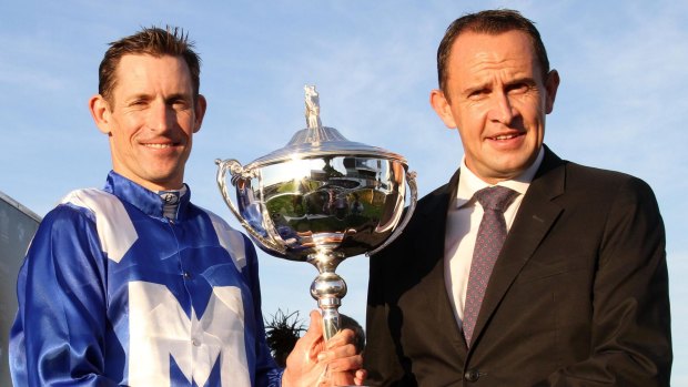 Winners: Hugh Bowman and Chris Waller will be lauded for their superb seasons at Rosehill on Saturday.