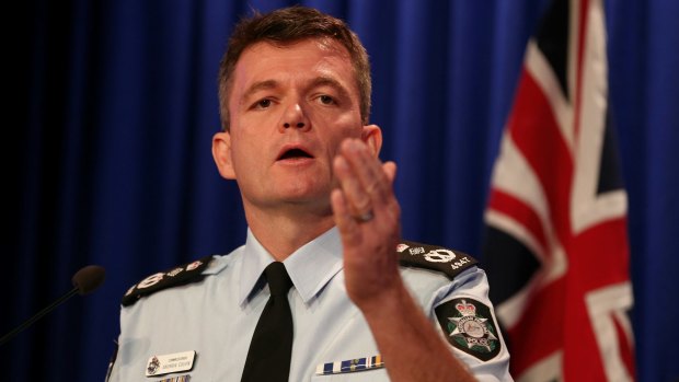 AFP Commissioner Andrew Colvin says he believes police have disrupted the cell responsible.