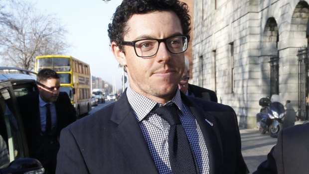 Deal done: Rory McIlroy has avoided taking the stand in court battle with former manager.